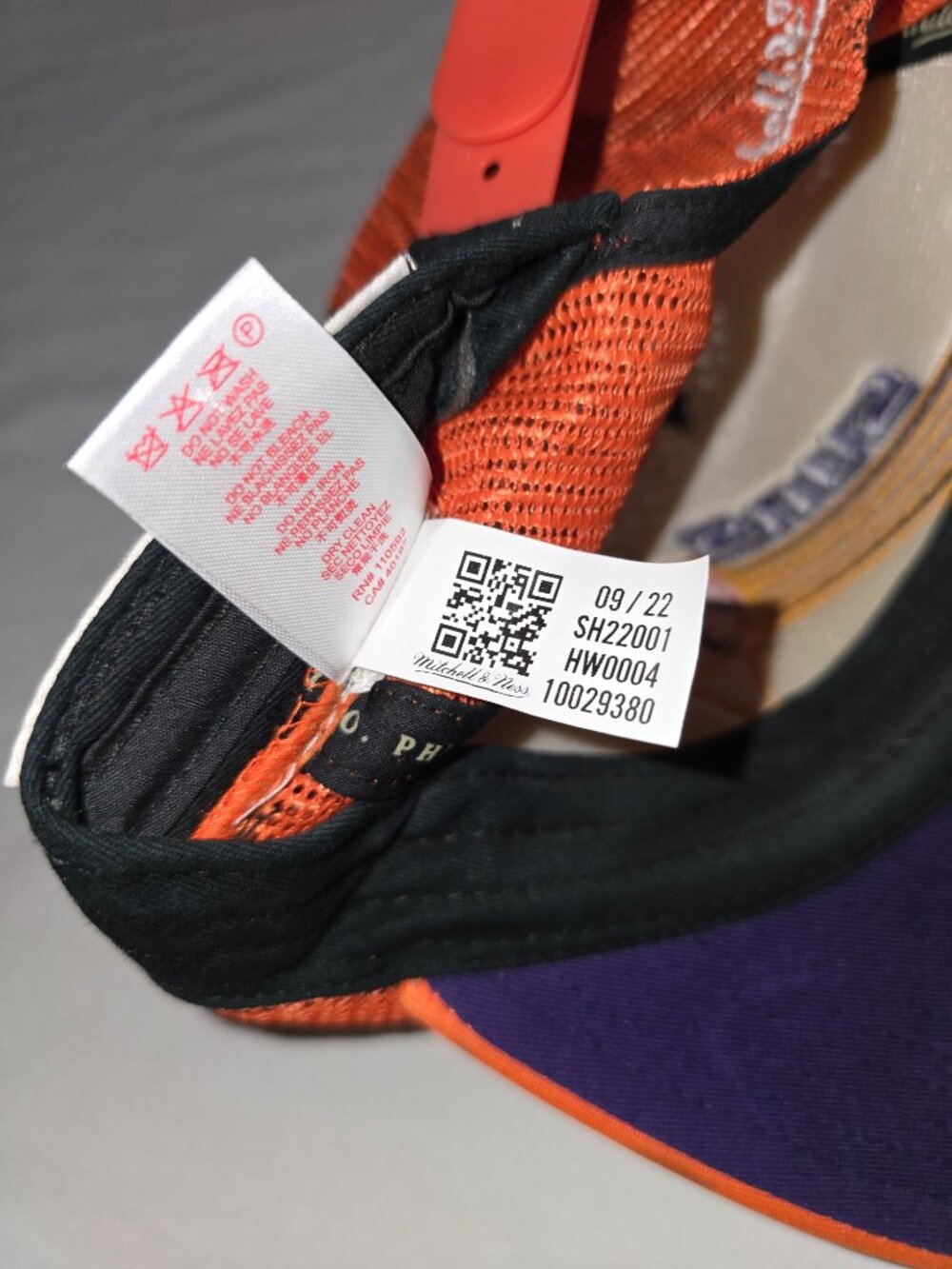 Mitchell & Ness Phoenix Suns Trucker SnapBack Hat Cap Mesh NBA - Picture 8 of 8